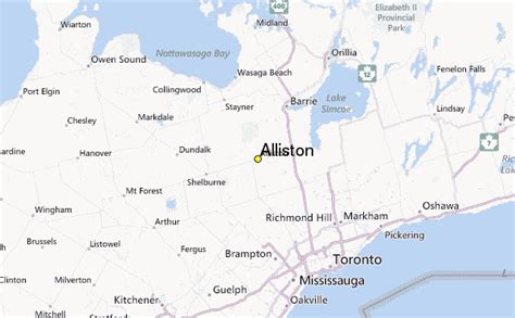 where is alliston located